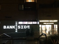 bankside gallery at night